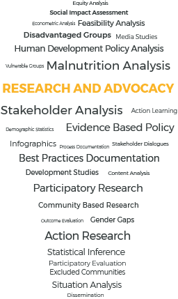 research and advocacy